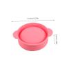 FOMIYES Wax Bowl for Hair Removal Non-stick Reusable Cosmetic Tool for Wax Melting and Facial Masks Elegant Design Pink view 2