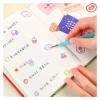 2pcs Stainless Steel Straight &Curved Anti-staticTweezers Color Clip(Purple set) view 4