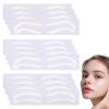 36 Pairs Eyebrow Stencils Eye Brow For Women, 3 Shapes Eyebrows Stencil Tape Sticker Shaping Stickers Shaper Plantillas Perfectas Shape for Tinting Makeup view 1