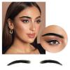 Real Hair Eye Brows - Natural Looking Fake Eyebrow | Fake Eyebrows Hair Extensions, Waterproof Sticker False Eyebrows Human Hair, Long Lasting Eyebrows For Eyebrow Grooming Shaping view 4