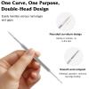 Ingrown Toenail Care Kit  Professional Pedicure Tools, Toenail Lifters & File for Nail Maintenance, Nail Cleaning Set view 4
