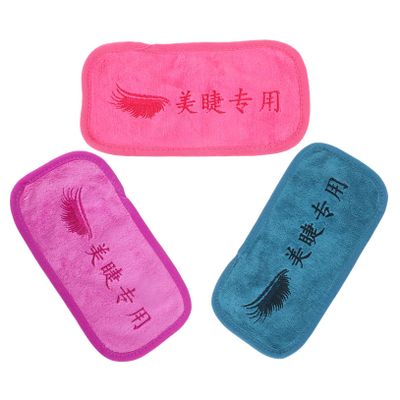 Beatifufu 3pcs Lash Extension Forehead Pad Soft Comfortable Eyelash Extension Tool Unique Design for Makeup Beauty Versatile Colors for Easy Replacement