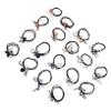 BAZEITFLOW 18pcs Elastic Hair Ties Bulk Pack Hair Bands Headwear Set Accessories for Women Men Boys and Girls view 1