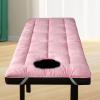 ChuYiElegance SPA Massage Table Pad Bed Mat Simple Beauty Salon Mattress Facial Bed Cushion for Hotels Massage Parlors 24 Inchx73 Inch, Pink view 4