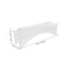 BIUDECO Hair Clipper Comb Storage Organizer Rectangular Limit Comb Holder for Barbers Home Use Easy Access Versatile Tool for Hair Cutting Accessories Transparent Design for Quick view 2