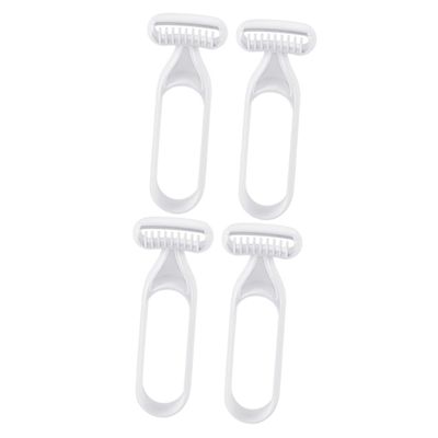 SOESFOUFU 4pcs Body Hair Trimmers for Women Manual Armpit Leg and Portable Precise Cutting Edges for Travel and Everyday Use