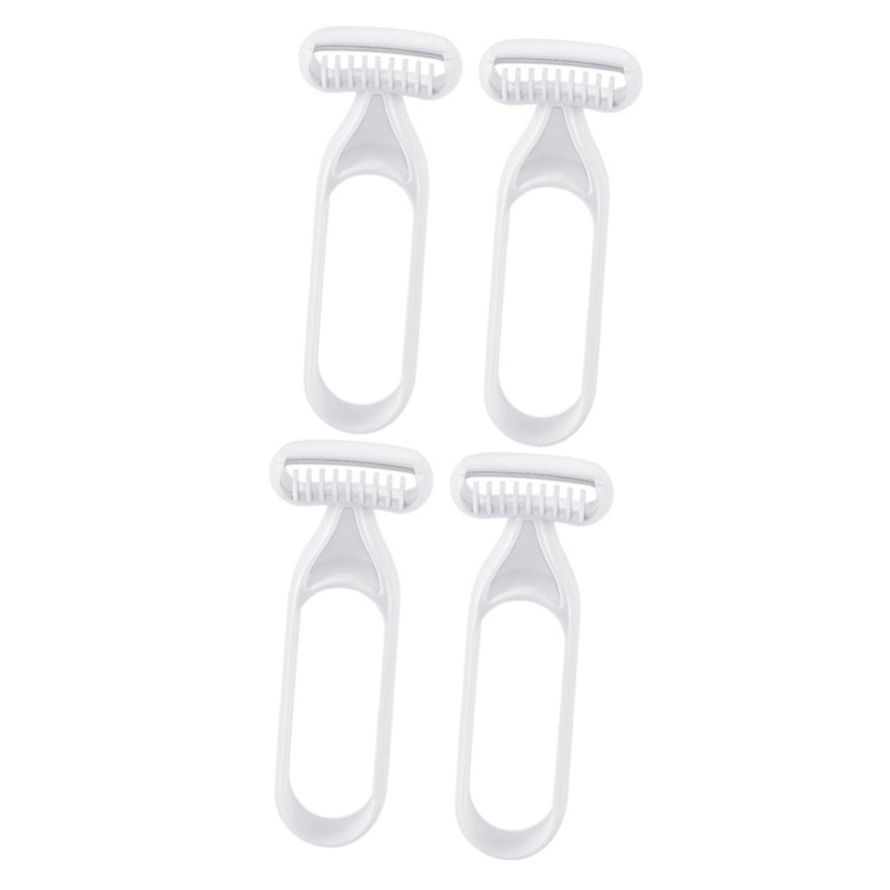 SOESFOUFU 4pcs Body Hair Trimmers for Women Manual Armpit Leg and Portable Precise Cutting Edges for Travel and Everyday Use