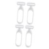 SOESFOUFU 4pcs Body Hair Trimmers for Women Manual Armpit Leg and Portable Precise Cutting Edges for Travel and Everyday Use view 1