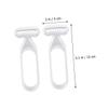 SOESFOUFU 4pcs Body Hair Trimmers for Women Manual Armpit Leg and Portable Precise Cutting Edges for Travel and Everyday Use view 2