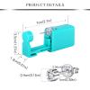 AVYRING Ear Piercing Gun Kit - 2 Pcs Silver Self Ear Piercing Kit with Earring Stud Hypoallergenic Steel Tools at Home 20g Flat Back Earrings view 2