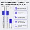 Natural Thickening and Lengthening Eyelash and Eyebrow Growth Set - Eyelash + Eyebrow Intensive Growth Essence - Enhances the Density of Eyelashes and Eyebrows view 2