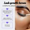 Natural Thickening and Lengthening Eyelash and Eyebrow Growth Set - Eyelash + Eyebrow Intensive Growth Essence - Enhances the Density of Eyelashes and Eyebrows view 4
