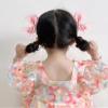 Rannyrena Sweet Lace Hair Bows Alligator Clips Cute Satin Bow Hair Barrettes Clips Wedding Birthday Hair Accessories for Baby Girls Infants Toddlers Kids (Pink) view 2