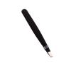 Black Eyebrow Tweezers Stainless Steel Slant Tip Hair Removal Makeup Tool view 1