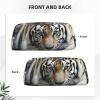BWLHJKE Tiger Lie On Rock Makeup Bag for Women Men Travel Toiletry Bag Aesthetic Purse Pouch Large Pencil Case view 3