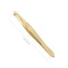 2Pcs Stainless Steel Precision Eyebrow Tweezers for Brow Grooming view 2