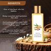 Pure Cold Pressed Sweet Almond Oil for Hair and Skin, Vitamin E Nourishment,Non-Sticky Hair Oil For Hair Fall Control100ml view 2
