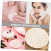 MOLUCKFU 40pcs Loofah Sponge Oil Blotting Sheets for Oily Skin Natural Oil Absorbing Facial Tissues Instant Freshness Without Residue Unisex Face Wipes view 2