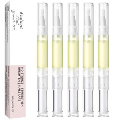 NAIL GROWTH OIL PEN, SET PUMBER, 5 pieces for repair nails, cuticle to hydrate skin and resistance, portable care tools and