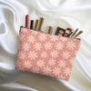 DHKG 4pcs Vintage Floral Makeup Bag, Daisy Flower Cosmetic Bag Garden Gifts for Women Female Girls Sister BFF Nature Lover, Travel Zipper Pouch Christmas Thanksgiving Birthday Gifts view 4