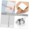 BIUDECO Foundation Palette Tray Spatula Makeup Mixing Palette Set Nail Pigment Mixing Tool for Artists view 4