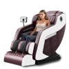 2025 Massage Chair Full Body, Zero Gravity SL-Track Massage Chair with Auto Modes, Airbag Massage, 8 Fix Point Rollers, Foot Massage, Heating, Touch Screen Controller,for Home Office (Brown White) view 1