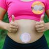 60pcs Castor Oil Belly Button Patch, Self-Adhesive Belly Button Cover Navel Patches Sticker Highly Absorbent Disposable Bandage Tape Leak-Proof Castor Oil Pack Wrap Pads (Star+Flower) view 4