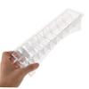 Baluue Clipper Comb Holder Organizer for Hair Tools Transparent Storage Case with Design for Secure Clipper Guard Storage Salon and Home Use view 3