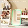 Anylady Makeup Organizer with Drawers, Skincare Organizer (Large Size Thick), Storage Box Cosmetic Display Cases, Make up Organizers for Vanity, Dresser, Desk, Kitchen, Countertop (cream) view 3