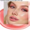 6 Pcs Butter Lip Balm Natural Color Liquid Lipstick Moisturizing Moisturizing Lip Balm Suitable for Summer and Winter Lip Care view 3