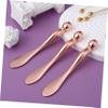 Alipis 6pcs Eye Cream Applicator Face Roller Metal Spoon Skincare Tools for Eyes and Face Easy to Apply and Clean Stylish Design view 2