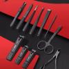 sdneNest Nail Clippers Set, 11 Piece Nail Clipper Set Large Nail Clippers Nail Scissors Upscale Portable Manicure Cutters Pedicure Tools,Personal Care Set, view 4