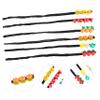 Baluue 6pcs Diy Hair Bun Shaper Twisting Hair Stick Fashion Ornament for Women view 3