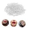 HAKIDZEL Lip Gloss Brush Head Replacements 300 Pcs Disposable Set Gentle on Lips Suitable for All Ages Perfect Women view 3