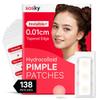 Sosky Pimple Patches for Face, Hydrocolloid Acne Patches, Zit Sticker for Face and Skin 138 Count 10mm view 1