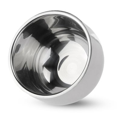 IWOWHERO Stainless Steel Shaving Bowl Bubbling Razor Bowl Shaving Soap Cup Men's Care Practical Design Home Use