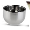 IWOWHERO Stainless Steel Shaving Bowl Bubbling Razor Bowl Shaving Soap Cup Men's Care Practical Design Home Use view 2