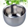 IWOWHERO Stainless Steel Shaving Bowl Bubbling Razor Bowl Shaving Soap Cup Men's Care Practical Design Home Use view 4