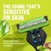 Bom,bay Shaving Company Sensi Smart 3 Value Pack (Handle + 3 Blades Cartridge) | Shaving Razor for Men | Aloe Gel and Argan Oil Lubra Strip with Pivot Head view 3