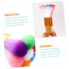 HAPINARY 6pcs Nail Dust Cleaning Brush Soft Bristles for Nail Art and Makeup Application Ergonomic Handle for Comfortable Grip Beauty Makeup Tool for Manicure Care view 2