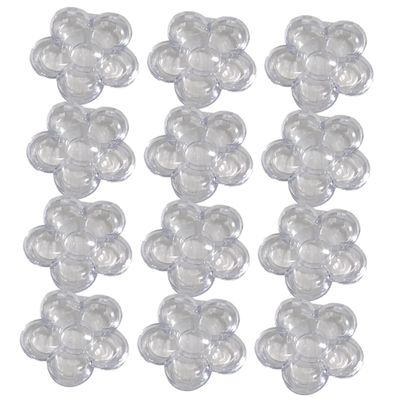 VICASKY 12pcs Refillable Lipstick Holder Design Versatile Empty Eyeshadow Case for Makeup Storage for Travel and Daily Use