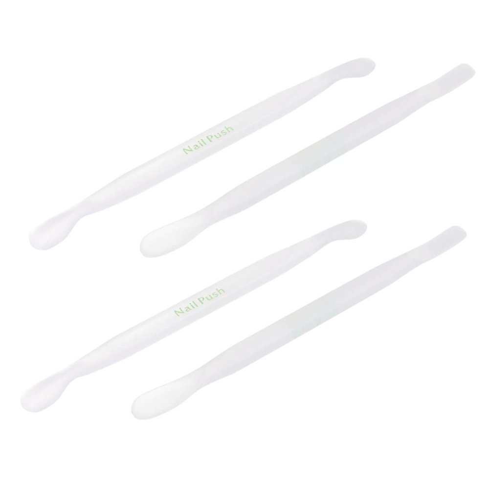 DECORNIJIA 4pcs Dead Skin Remover Non- Cuticle Trimmer and Nail Push for Dead Skin Removal for Home and Travel Use