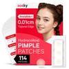 SOSKY Pimple Patches for Face, Hydrocolloid Acne Patches, Zit Sticker for Face and Skin 114 Count 10mm view 1