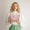 4pcs Pink Preppy Cowboy Boots Cosmetic Bags for Women Western Makeup Bag view 4