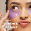Black Tea Hydrogel Under Eye Patches with Vegan Collagen Peptide | Anti Ageing | Boosts Collagen by 80% | Cooling Under Eye Patch Mask for Instant De-Puffing | 15 Pairs view 2