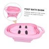 Anneome Folding Foot Soak Basin Foldable Foot Tub for Soaking Heated Spa Tub Travel Soak Basin Easy to Use Bath view 3