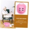 Anneome Folding Foot Soak Basin Foldable Foot Tub for Soaking Heated Spa Tub Travel Soak Basin Easy to Use Bath view 4