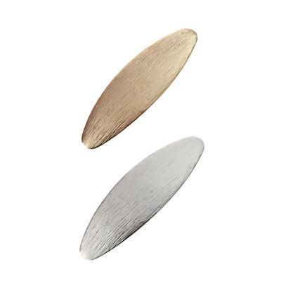 PartyKindom 2pcs Spring Hair Holders Oval Hair Clips for Women Stylish and for Daily Use