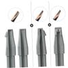 Didiseaon 3pcs Stylish Eyebrow Pencil Sharpener Aid Makeup Marker Pencil Sharpener Tool view 4