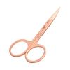 Ipetboom 4pcs Stainless Steel Nose Hair Trimmer Portable Eyebrow Scissors for Ingrown Hair and Brow Maintenance view 1